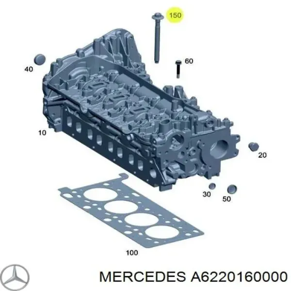 Parafuso de cabeça de motor (CBC) 8709118 Kamoka