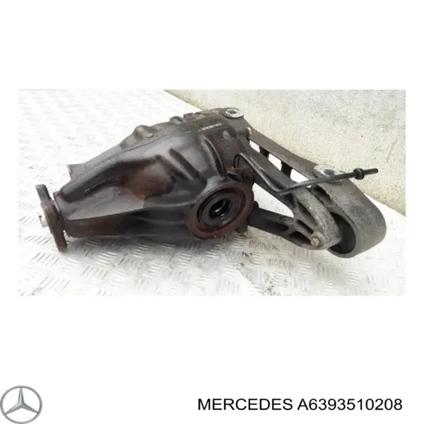 Eixo traseiro montado A6393510208 Mercedes