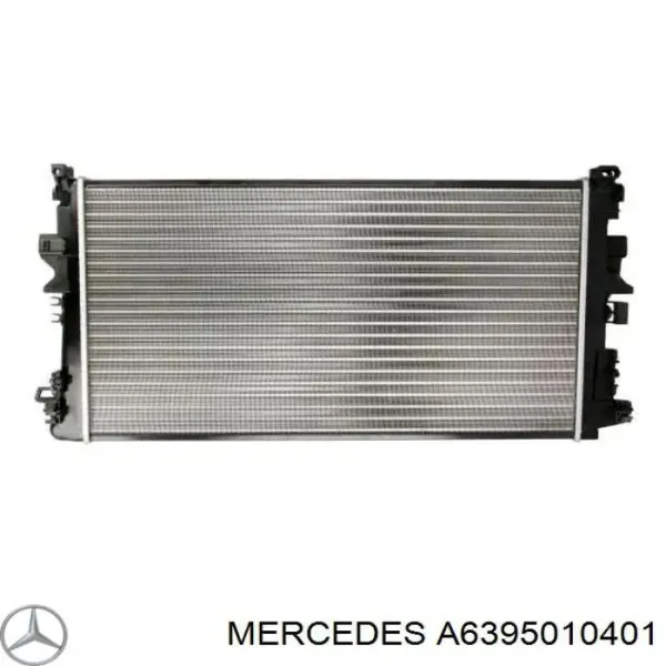 Radiador de esfriamento de motor A6395010401 Mercedes