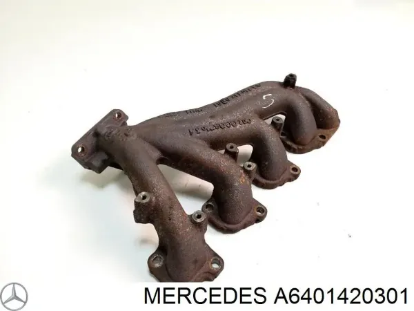 Tubo coletor de escape Mercedes B W245