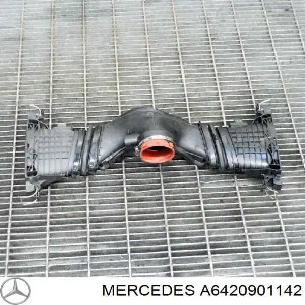 A6420901142 Mercedes Sensor de fluxo (consumo) de ar, medidor de consumo M.A.F. - (Mass Airflow)