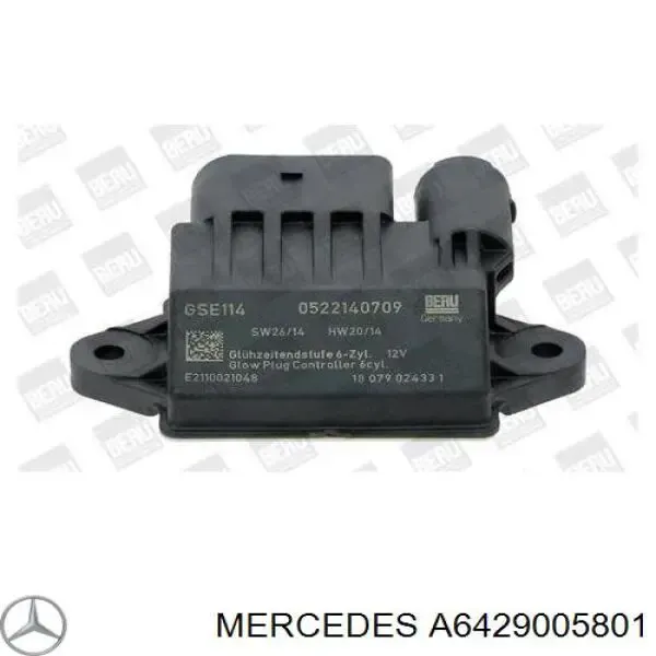 A6429005801 Mercedes relê das velas de incandescência