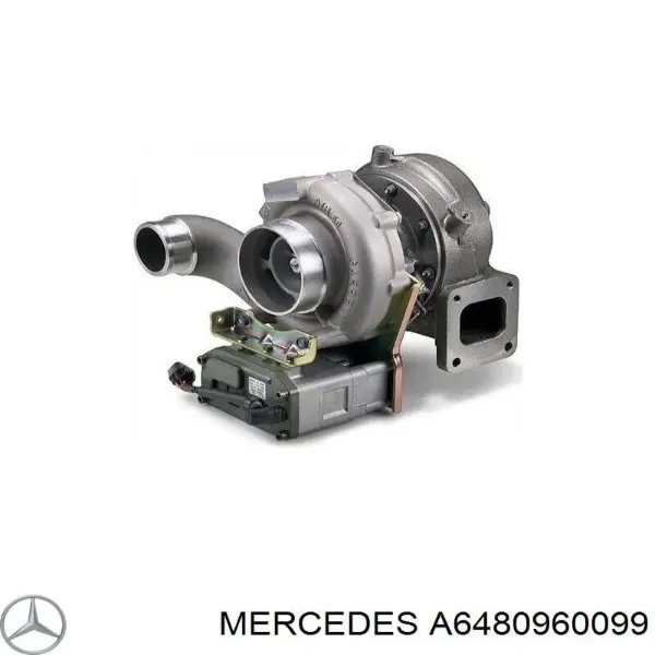 A6480960099 Mercedes turbina