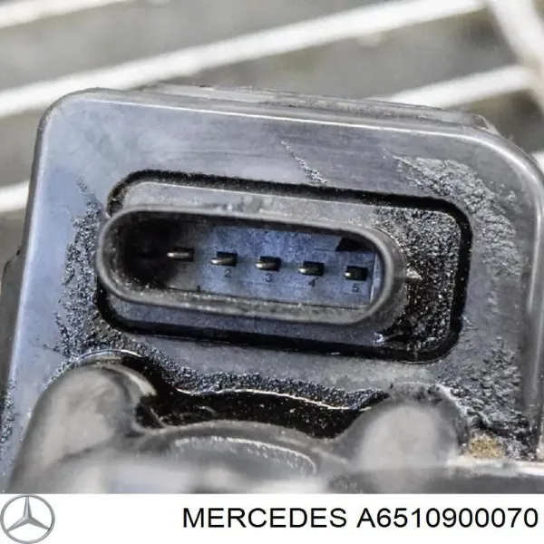 Válvula de borboleta montada A6510900070 Mercedes