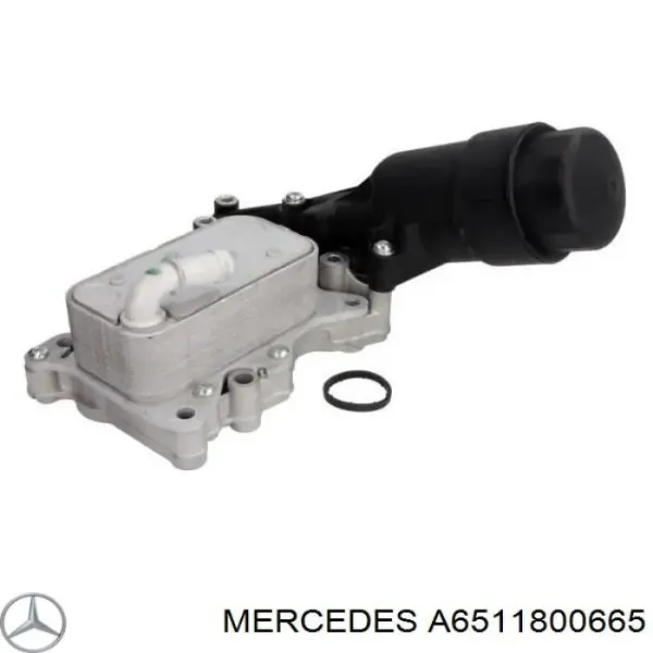 Radiador de óleo A6511800665 Mercedes