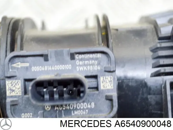 Sensor de fluxo (consumo) de ar, medidor de consumo M.A.F. - (Mass Airflow) Mercedes CLS C257
