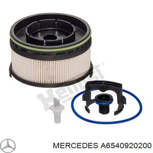 Filtro de combustível A6540920200 Mercedes