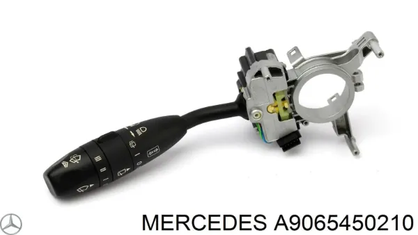 Comutador esquerdo instalado na coluna da direção A9065450210 Mercedes