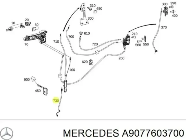  A9077603700 Mercedes