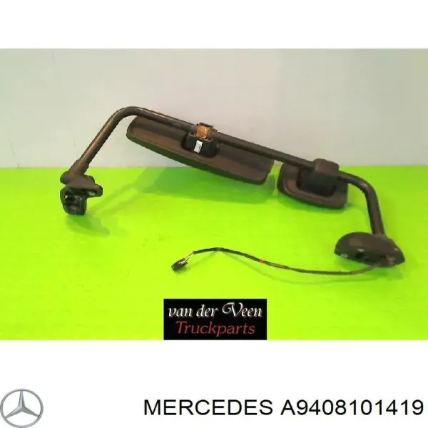 Espelho de retrovisão esquerdo A9408101419 Mercedes