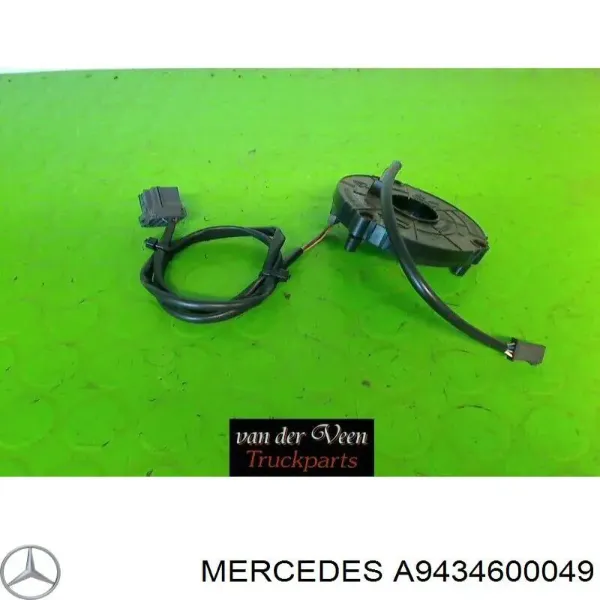Anel AIRBAG de contato, cabo plano do volante A9434600049 Mercedes