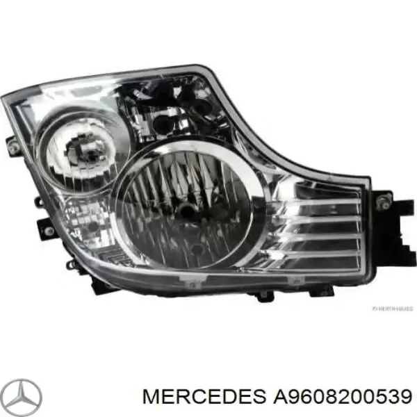 Luz direita A9608200539 Mercedes