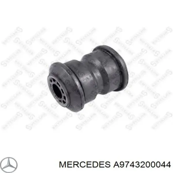 Bloco silencioso de argola da suspensão de lâminas A9743200044 Mercedes