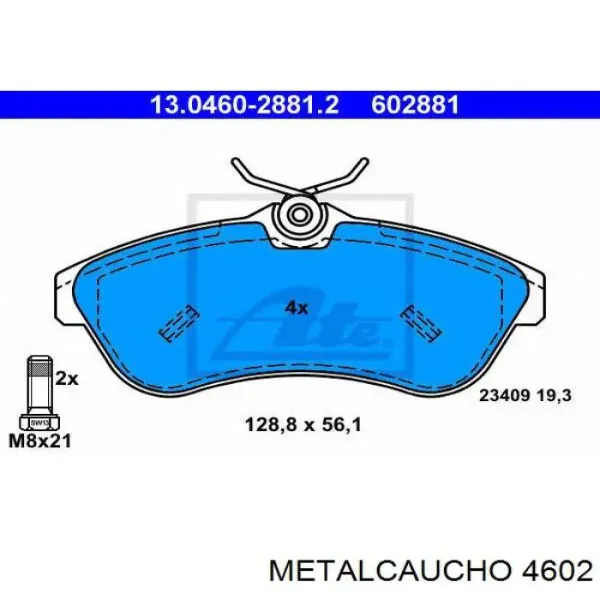  Metalcaucho 4602 preço, a partir de 5,09 USD