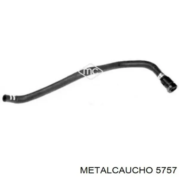 Placa sobreposta de pedal do freio 5757 Metalcaucho