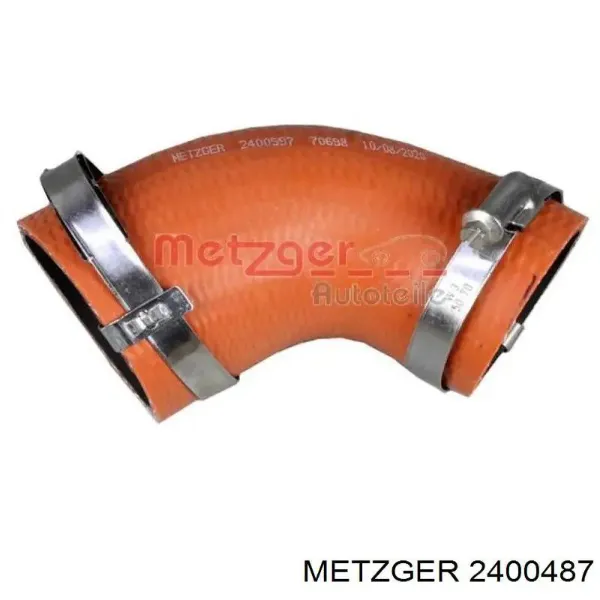 Mangueira (cano derivado) de intercooler 04645 Zilbermann
