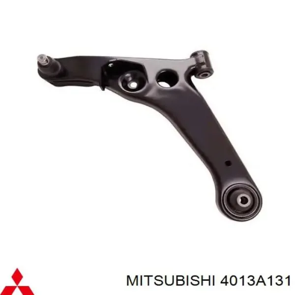 Braço oscilante inferior esquerdo de suspensão dianteira 4013A131 Mitsubishi