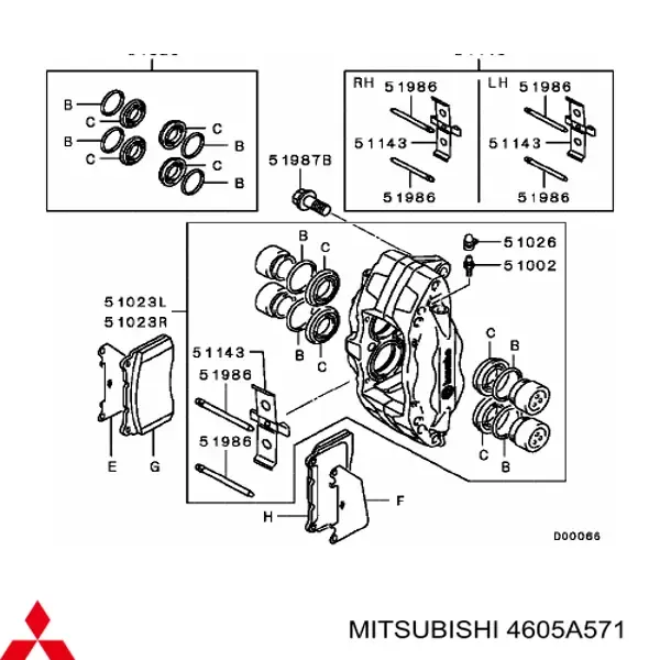  4605A571 Mitsubishi