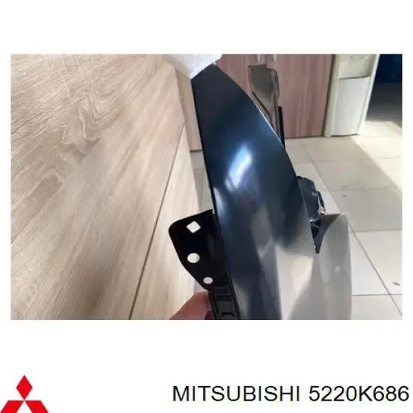 Pára-lama dianteiro direito Mitsubishi Outlander III SUV (GF, GG) (2010 - 2022) preço, a partir de