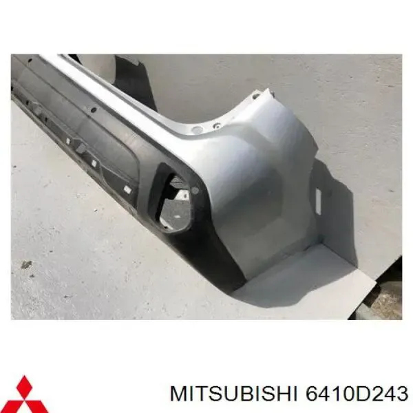 Pára-choque traseiro Mitsubishi Outlander III SUV (GF, GG) (2010 - 2022) preço, a partir de