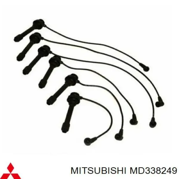 Fios de alta voltagem, kit MD338249 Mitsubishi