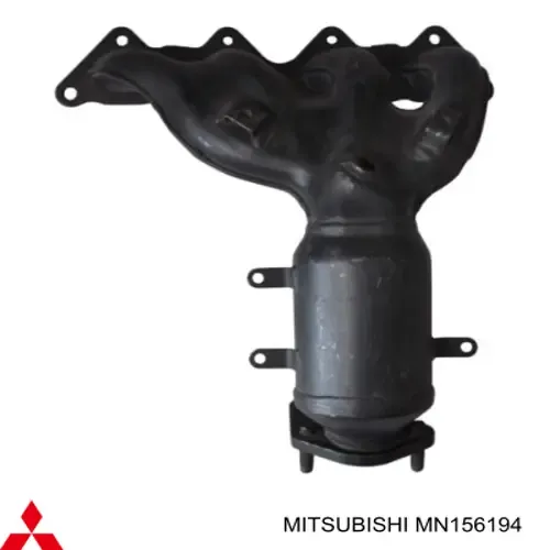 Tubo coletor de escape Mitsubishi Outlander I