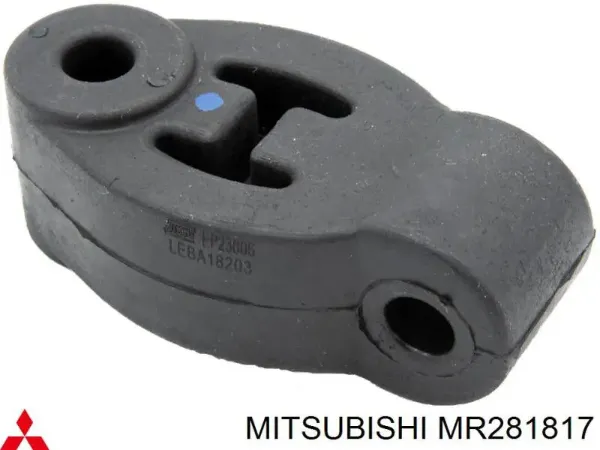 Coxim de fixação do silenciador MR281817 Mitsubishi