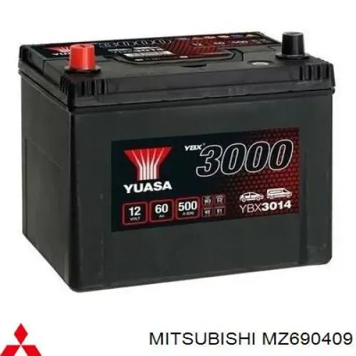 Bateria recarregável (PILHA) MZ690409 Mitsubishi