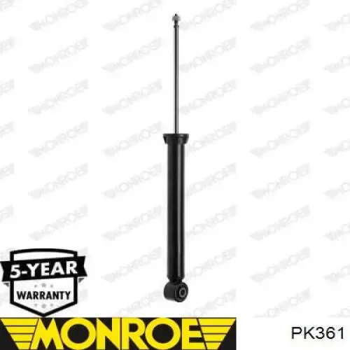 Pára-choque (grade de proteção) de amortecedor traseiro + bota de proteção MK81185 Sato Tech