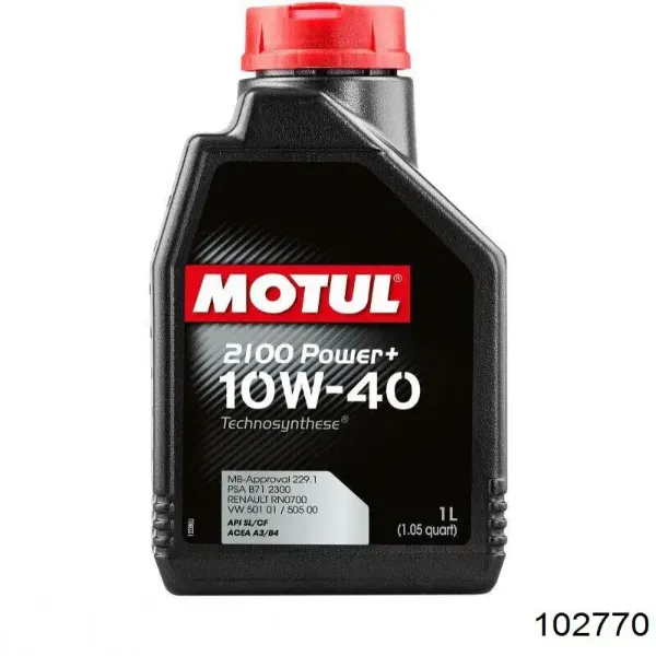 Óleo para motor 102770 Motul