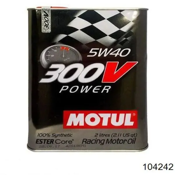 Óleo para motor 104242 Motul