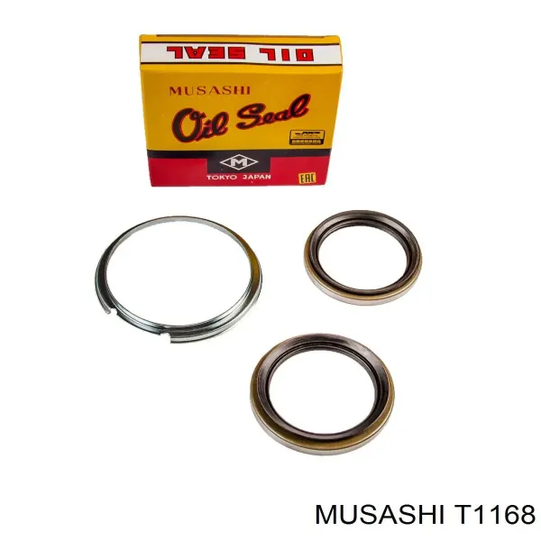 Bucim de cubo dianteiro T1168 Musashi
