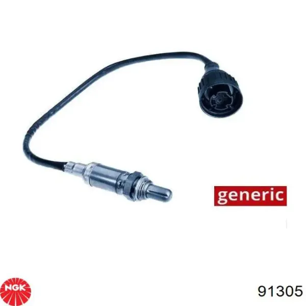 Sonda lambda, sensor de oxigênio até o catalisador 91305 NGK