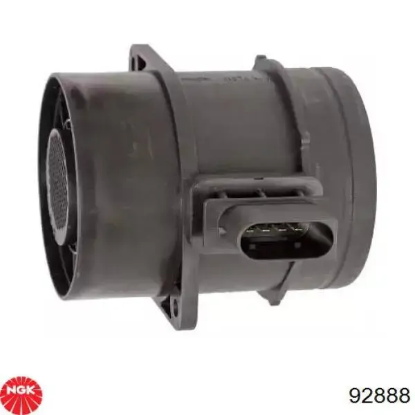 Sensor de fluxo (consumo) de ar, medidor de consumo M.A.F. - (Mass Airflow) 92888 NGK