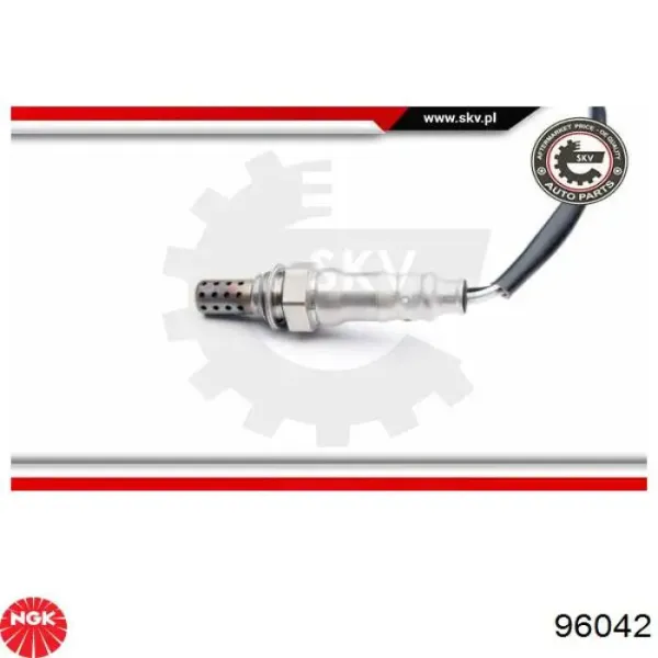 Sonda lambda, sensor de oxigênio 96042 NGK