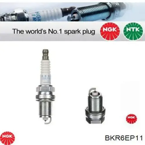 Vela de ignição BKR6EP11 NGK