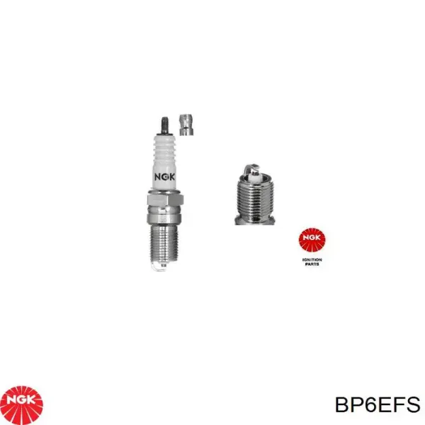 Vela de ignição BP6EFS NGK
