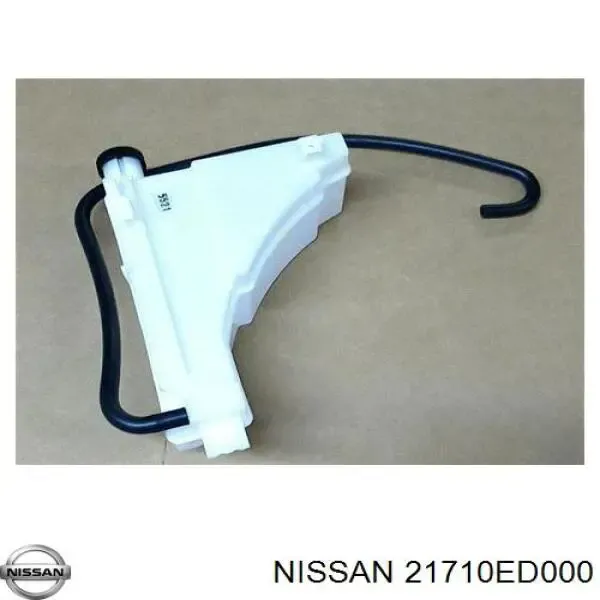 Tanque de expansão do sistema de esfriamento Nissan Tiida 