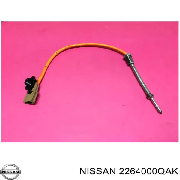 Sensor de temperatura dos gases de escape (GE), de válvula EGR 226408367R Nissan/Infiniti