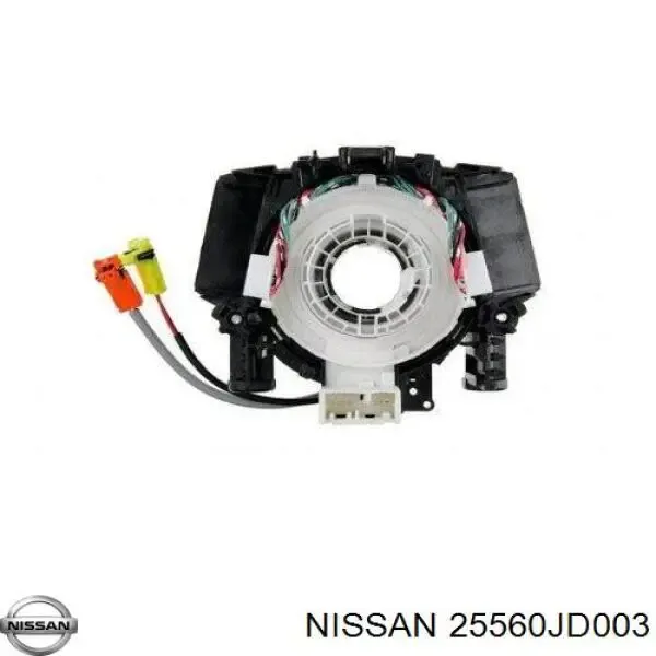 Anel AIRBAG de contato, cabo plano do volante 25560JD003 Nissan/Infiniti