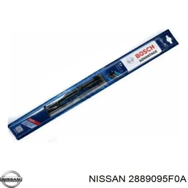 Limpa-pára-brisas do pára-brisas de condutor 2889095F0A Nissan/Infiniti