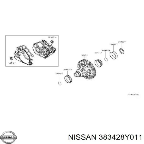  383428Y011 Nissan/Infiniti