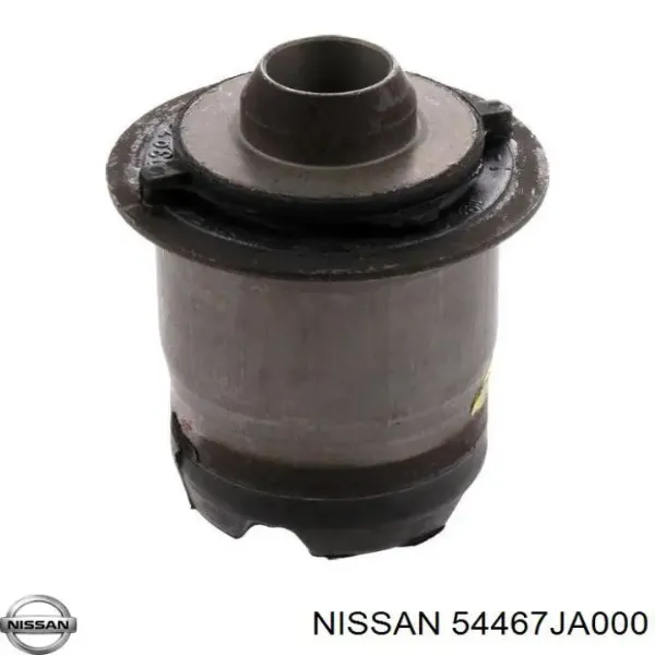 Bloco silencioso (coxim) de viga dianteira (de plataforma veicular) 54467JA000 Nissan/Infiniti