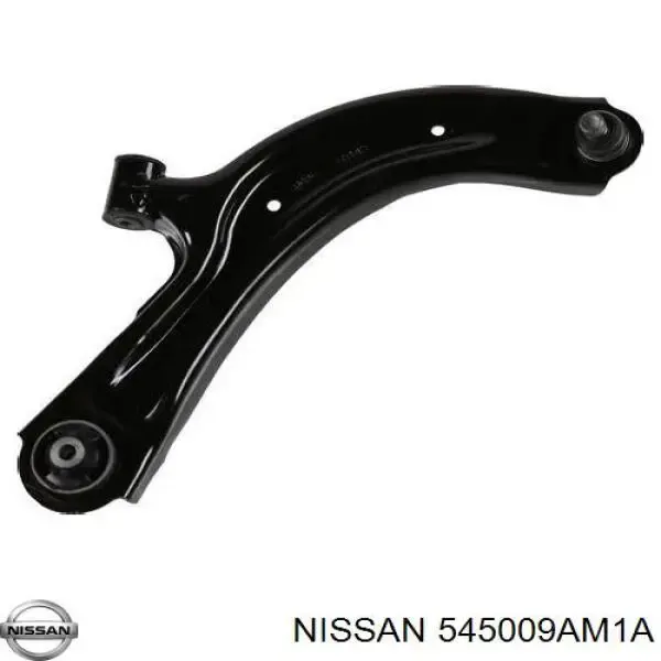 Braço oscilante inferior direito de suspensão dianteira 545009AM1A Nissan/Infiniti