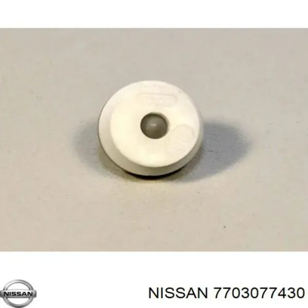 Cápsula (prendedor) de fixação de revestimento da porta 7703077430 Nissan/Infiniti