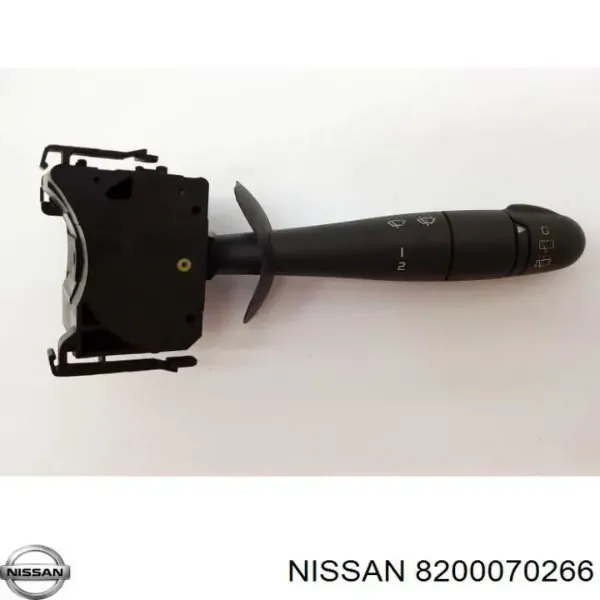 Comutador esquerdo instalado na coluna da direção 8200070266 Nissan/Infiniti