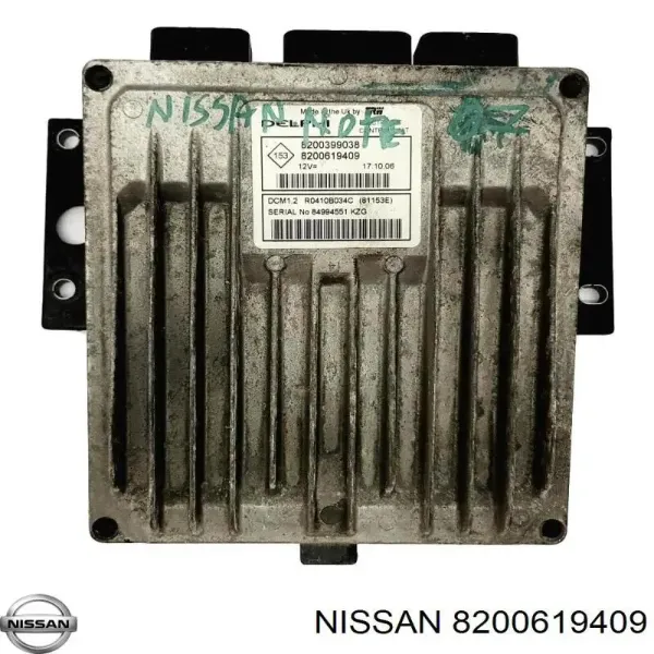 Módulo de direção (Centralina eletrônica) de motor Nissan Micra K12