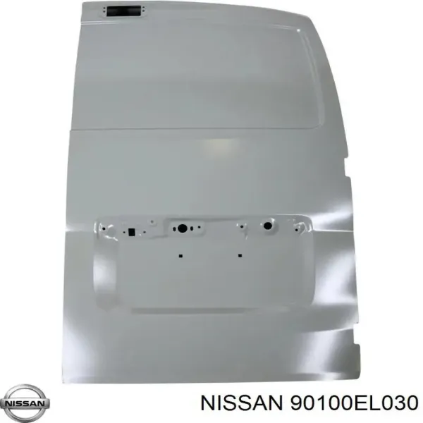 Porta traseira (3ª/5ª porta-malas (tampa de alcapão) Nissan Tiida 