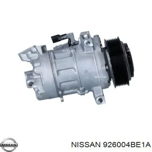 Compressor de aparelho de ar condicionado 926004BE1A Nissan/Infiniti