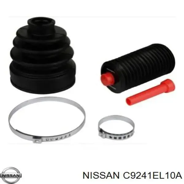 Bota de proteção externa de junta homocinética do semieixo dianteiro C9241EL10A Nissan/Infiniti